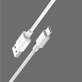USB Charging Cable for Motorola Moto Edge 20 Lite Charger Lead White