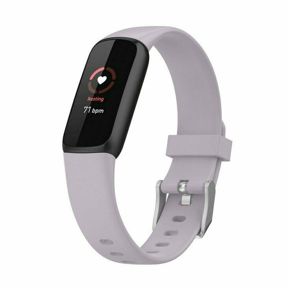 for Fitbit Luxe / Special Edition Replacement Band Strap Silicone Bracelet Wrist[Small,Lavender]