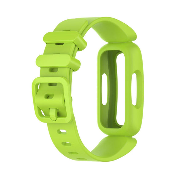 for Fitbit Ace 3 / Inspire 2 Replacement Silicone Band Strap Bracelet Wristband [Lime Green]