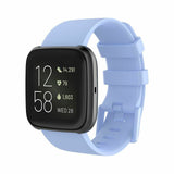 Replacement Strap Silicone Band Bracelet for Fitbit Versa 2/Versa Lite/Versa, Small Fits Wrist 5.5" - 6.9", Lavender