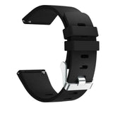 Replacement Silicone Band Strap Bracelet for Fitbit Versa 2/Versa Lite/Versa, Small Fits Wrist 5.5" - 6.9", Black
