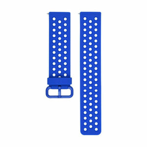 Replacement Strap Bracelet Silicone Band for Fitbit Versa 2/Versa Lite/Versa[Small Fits Wrist 5.5" - 6.9",Blue]