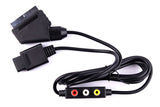 RGB AV HD TV Scart Cable Lead for Nintendo Gamecube GC NGC With AV Outputs 1.8m