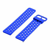Replacement Strap Bracelet Silicone Band for Fitbit Versa 2/Versa Lite/Versa[Large Fits Wrist 7.1" - 8.7",Blue]