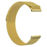For Fitbit Versa 2/Versa/LITE Strap Milanese Wrist Band Stainless Steel Magnetic[Small (5.5"-7.1"),Gold]