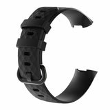 Replacement Wristband Strap Bracelet Band for Fitbit Charge 3, Small Fits Wrist 5.5" - 6.9", Black