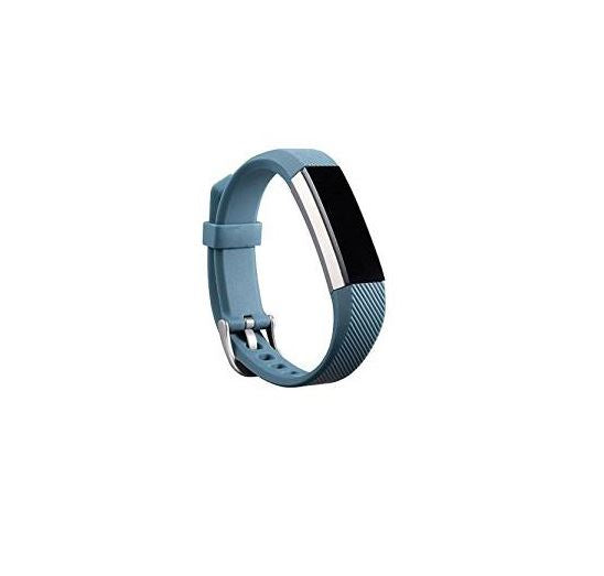 Replacement Wristband Bracelet Strap Wrist Band for Fitbit Alta Classic Buckle [Slate]