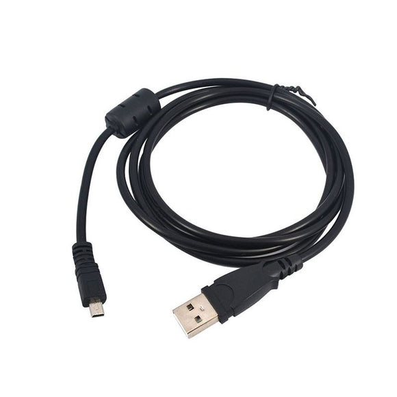 USB Data Sync Charge Cable for Nikon Coolpix / L20 / L21 / L22 / L23 Camera Black