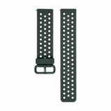 Replacement Strap Bracelet Silicone Band for Fitbit Versa 2/Versa Lite/Versa[Small Fits Wrist 5.5" - 6.9",Slate]
