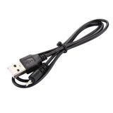 USB Charging Cable for Kootek LED Clip On Music Charger Lead Black