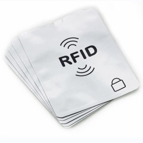 5x RFID Secure Sleeve Credit Card Case Holder Blocking Protector Anti Theft