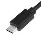 Type C USB 3.1 To USB-C Male To Female Extension Data Cable, 1 Meter Long, Black