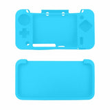 Blue Silicone Cover Rubber Gel Skin Case for Nintendo 2DS XL