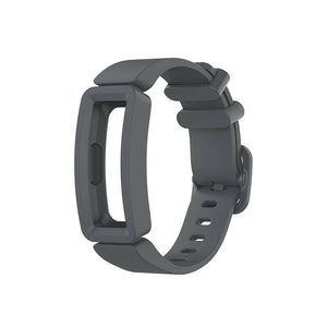 Replacement Silicone Band Strap Bracelet for Fitbit Ace 2/Inspire/Inspire HR, Grey
