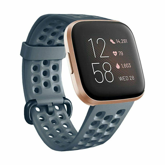 Replacement Strap Bracelet Silicone Band for Fitbit Versa 2/Versa Lite/Versa[Small Fits Wrist 5.5