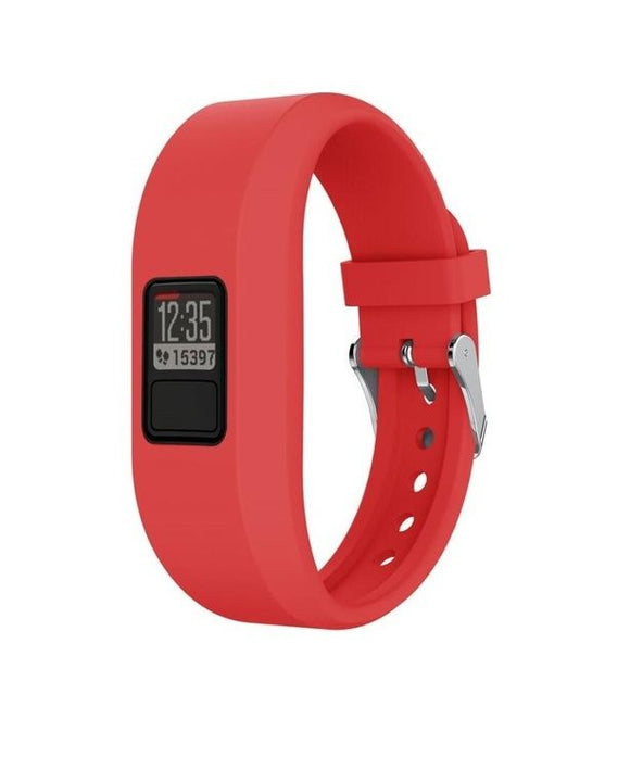 for Garmin Vivofit 4 Strap Band Replacement Classic Buckle Wristband Bracelet[Red,Does Not Apply]