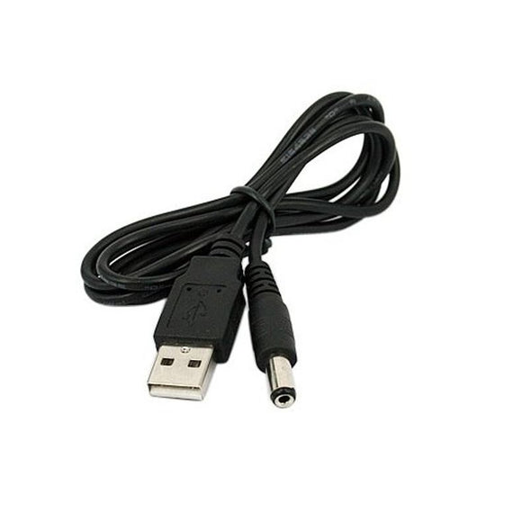 USB Charging Cable for Intempo Black Retro Bluetooth Audio Turntable Lead