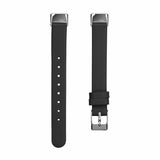 for Fitbit Luxe / Special Edition Band Strap Genuine Leather Replacement Wrist[Black]