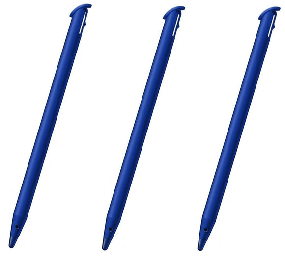 Blue Touch Stylus Pen for New Nintendo 3DS XL Pack of 3