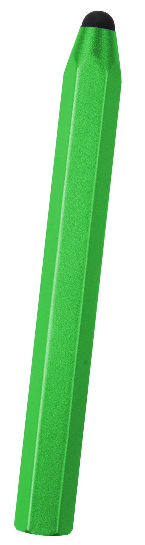 Green Aluminium Crayon Shaped Stylus for iPad iPhone Tablet Smartphone