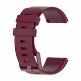 Replacement Strap Silicone Band Bracelet for Fitbit Versa 2/Versa Lite/Versa, Large Fits Wrist 7.1" - 8.7", Red