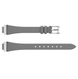 For Fitbit Inspire / 2 / HR / Ace 2 Band Luxury Genuine Leather Replacement Wristband[Grey]