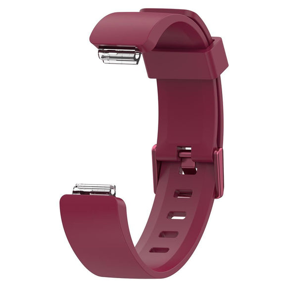 Replacement Wristband Strap Bracelet Band for Fitbit Inspire/Inspire HR/ACE 2, Red Wine, Small