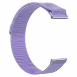 For Fitbit Versa 2/Versa/LITE Strap Milanese Wrist Band Stainless Steel Magnetic[Small (5.5"-7.1"),Purple]