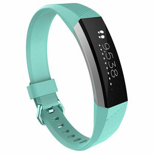Replacement Strap Silicone Band Bracelet for Fitbit Ace Kids / Alta / Alta HR, Small Fits Wrist 5.5" - 6.9", Teal
