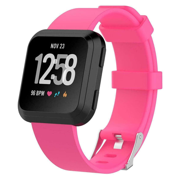 Replacement Silicone Band Strap Bracelet for Fitbit Versa 2/Versa Lite/Versa[Small Fits Wrist 5.5
