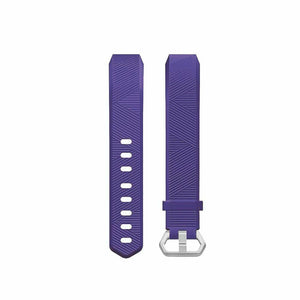 Replacement Strap Silicone Band Bracelet for Fitbit Ace Kids / Alta / Alta HR[Small Fits Wrist 5.5" - 6.9",Purple]