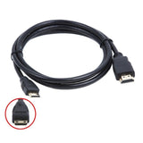 for Panasonic DMC-FZ70 Mini HDMI to HDMI 1080P HD TV AV Video Out Cable Lead