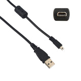 USB Data Sync Charge Cable for Panasonic Lumix DMC-FZ30 Camera
