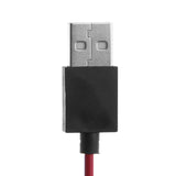 11 pin Micro B USB Phone Plug to HDMI Adapter Cable Red