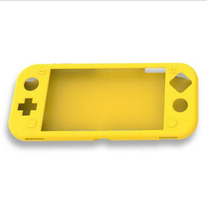 Soft Silicone Full Body Shock Protective Case Cover For Nintendo Switch Lite, Yellow