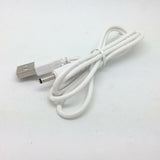USB Charging Cable For 3.5mm DC Barrel Jack Charger Lead White