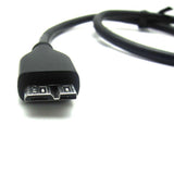 Hellfire Trading 3.0 USB Data Transfer Black Charger Power Cable for LaCie Porsche Design Mobile Drive