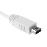 USB Charging Cable Lead Nintendo Wii U Controller 3 Meter Long Charger White