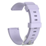 Replacement Silicone Band Strap Bracelet for Fitbit Versa 2/Versa Lite/Versa[Large Fits Wrist 7.1" - 8.7",Lavender]