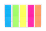 100 Tab Marker Index Bookmarks Colour Fluro Adhesive Sticky Repositionable Note