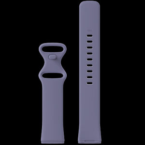 for Fitbit Versa 3 / Sense Replacement Strap Silicone Band Bracelet Wrist[Small Fits Wrist 5.5" - 6.9",Lavender]