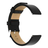 Genuine Leather Band Replacement Wristband Strap For Fitbit Versa 2/Versa/ Lite, Black