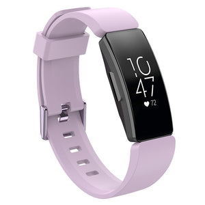 Replacement Wristband Strap Bracelet Band for Fitbit Inspire / 2 / HR / Ace 2[Lavender,Large]