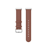 For Fitbit Versa 3 / Sense Band Leather Replacement Wristband Strap[Brown]