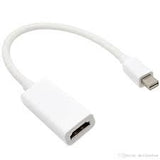 Mini DisplayPort DP to HDMI Adapter Cable for Microsoft Surface Pro 4, White