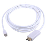 For MacBook Pro 10FT/3M Mini DP Display Port Thunderbolt to HDMI Cable