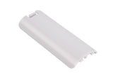 White Battery Wireless Controller Back Cover for Wii Remote Pack of 2