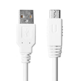 USB Charging Cable Lead Nintendo Wii U Controller 3 Meter Long Charger White