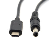 USB Type C Charger Power Cable Lead For 3.5mm x 1.35mm DC Barrel Jack 5V 2A