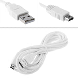 USB Charging Cable Lead Nintendo Wii U Controller 3 Meter Long Charger White